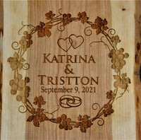 ARTISAN SOLID WOOD CUTTING/SERVING BOARD DESIGN 5.