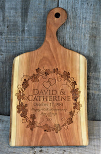 ARTISAN SOLID WOOD CUTTING/SERVING BOARD DESIGN 5.