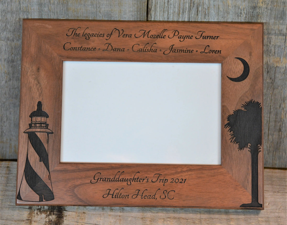 Walnut Picture Frames.
