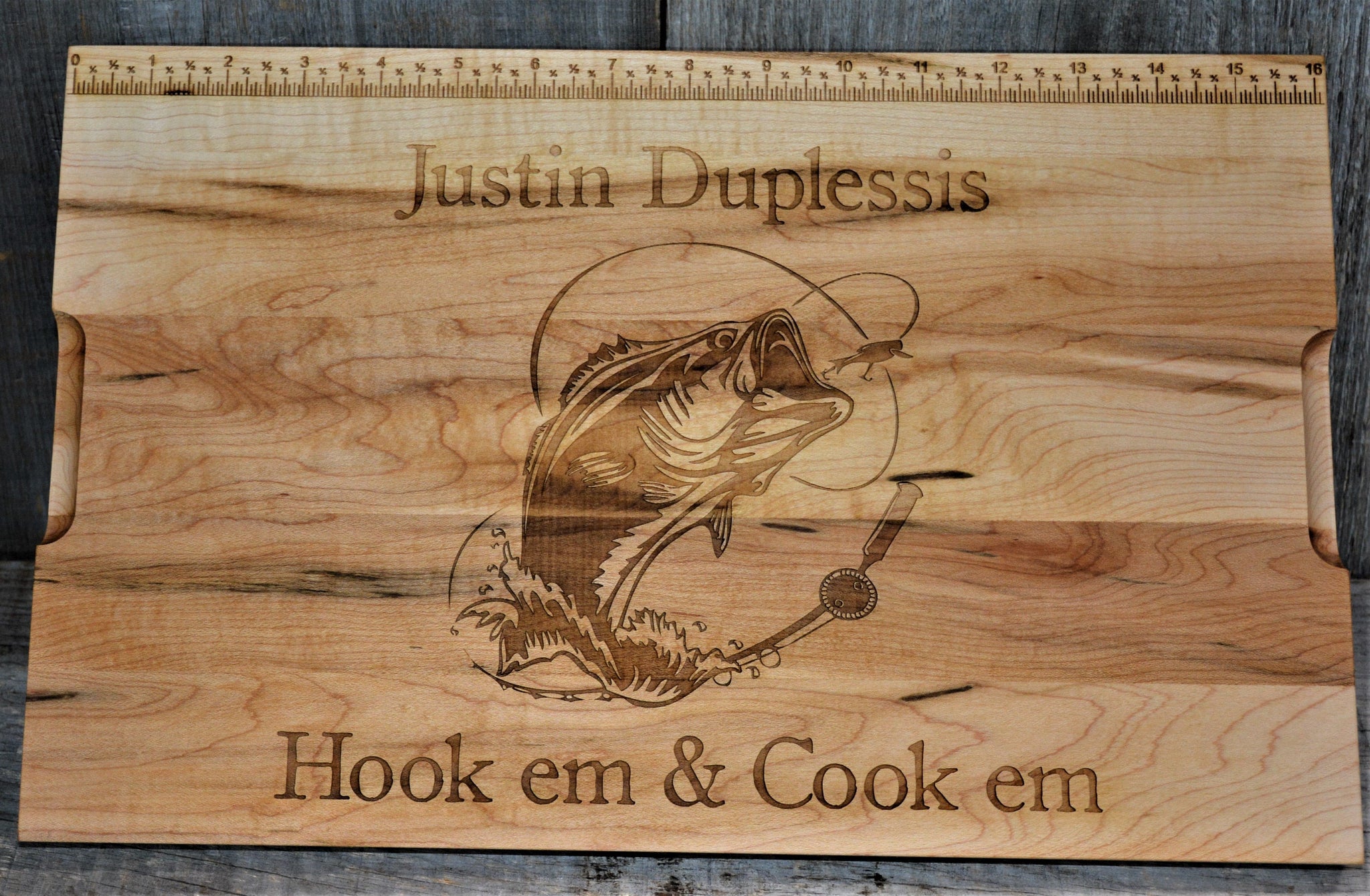 Personalized Fish Fillet Board