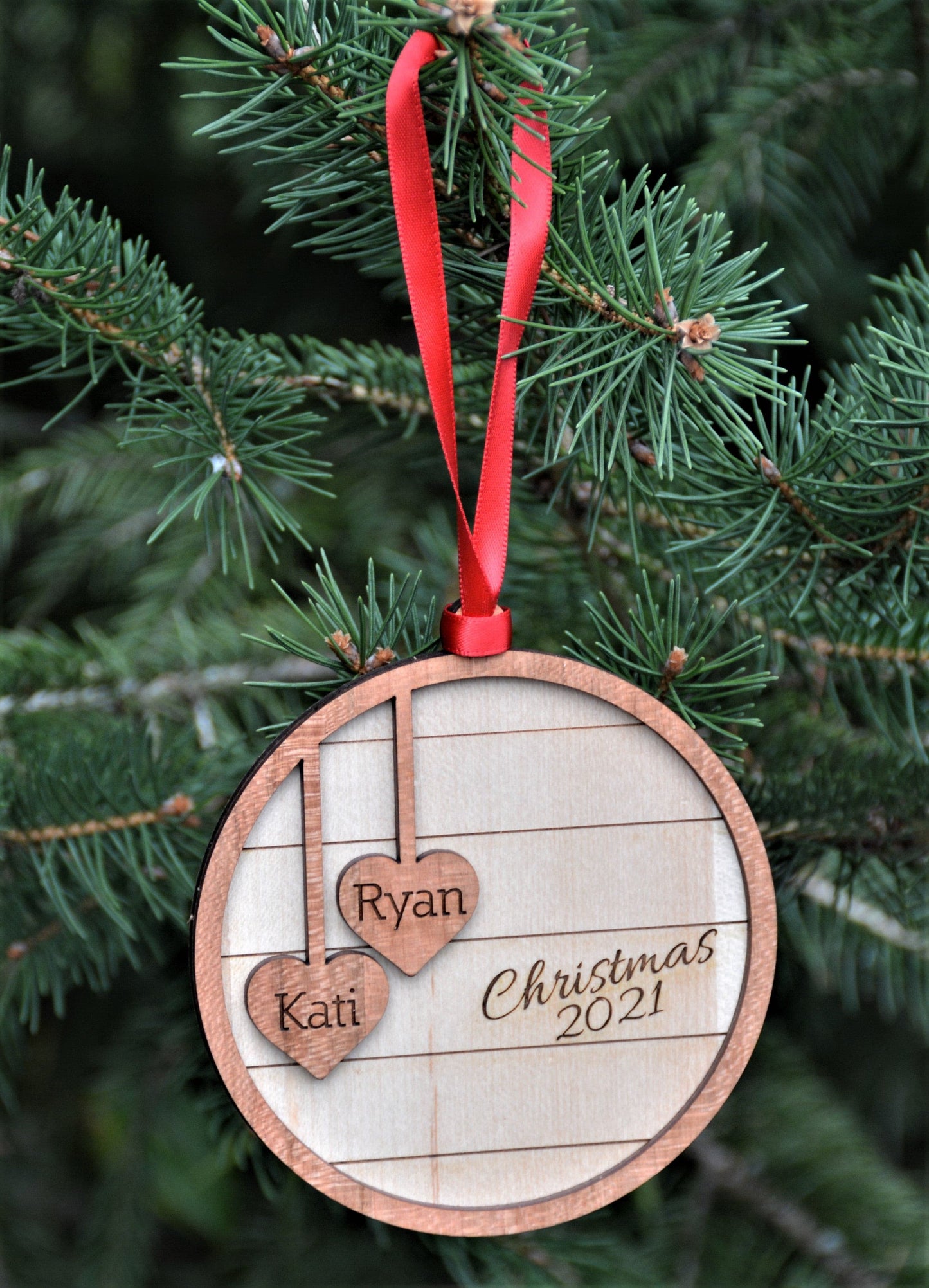 Christmas Ornament - Our first Christmas.