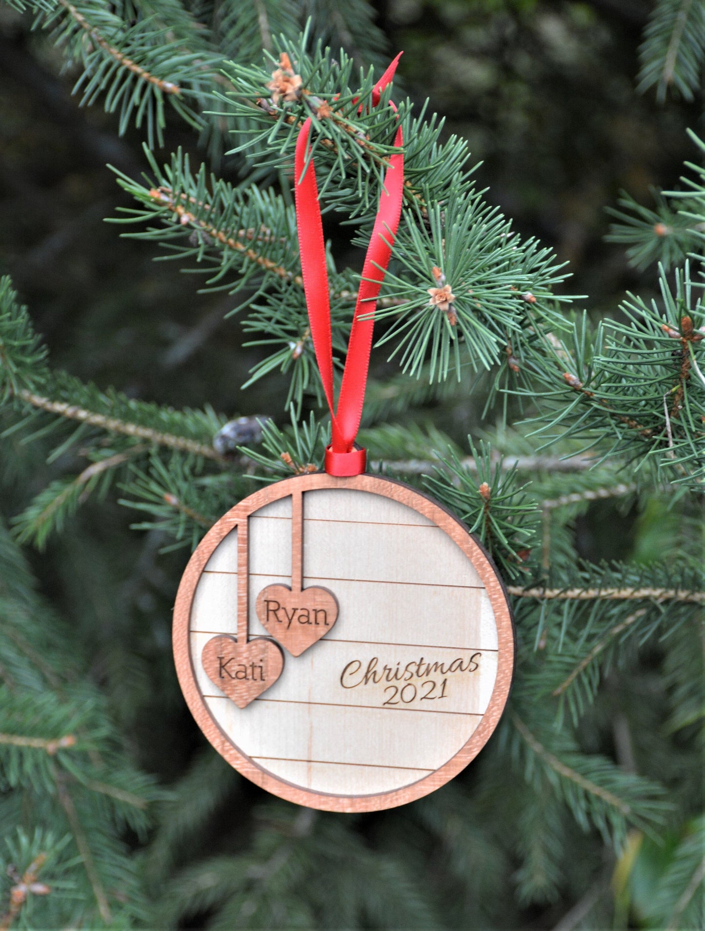 Christmas Ornament - Our first Christmas.