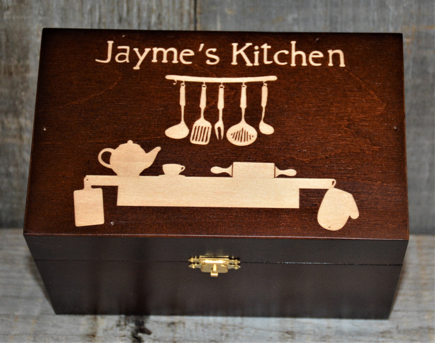 Recipe Box - Kitchen Design.