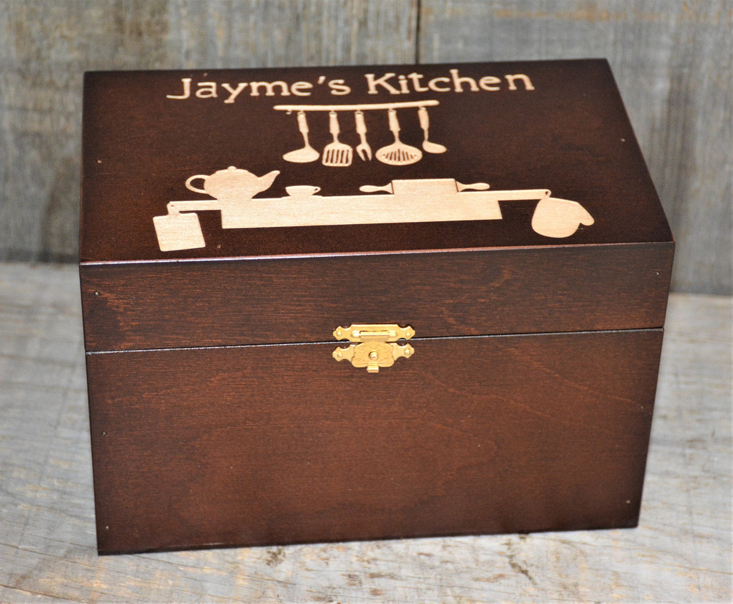 Recipe Box - Kitchen Design.