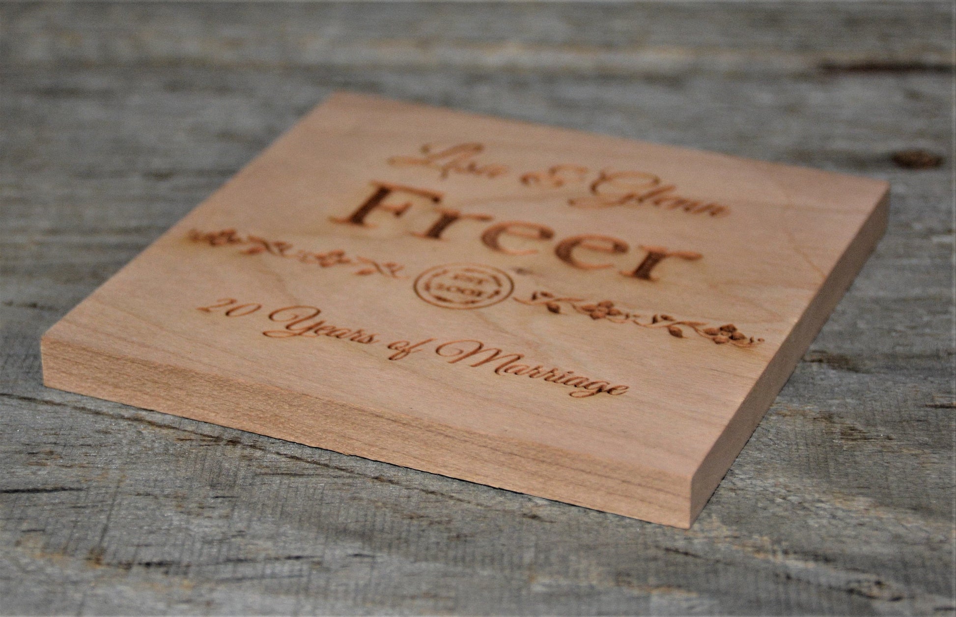 Wood Coaster Design 1.