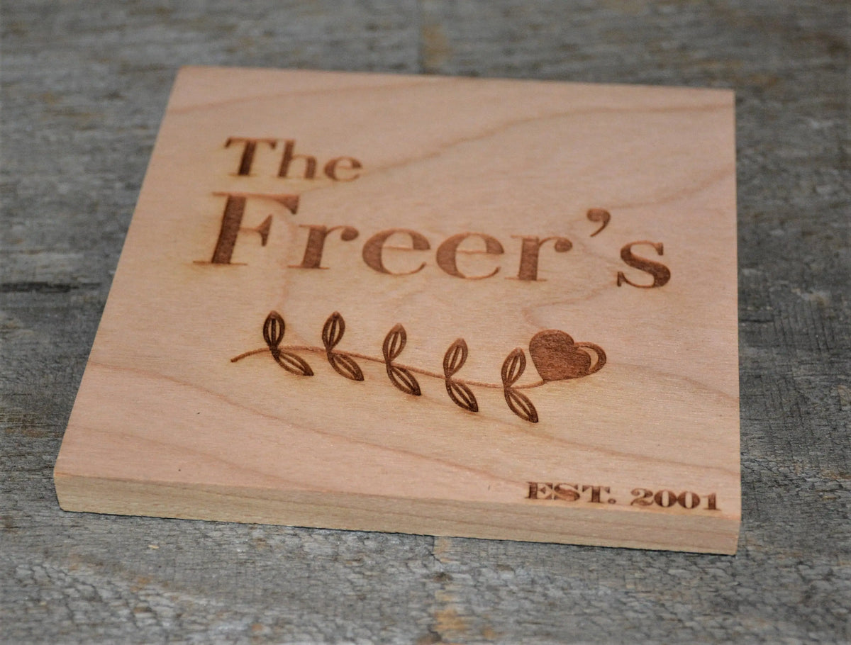 Wood Coaster Design 2.