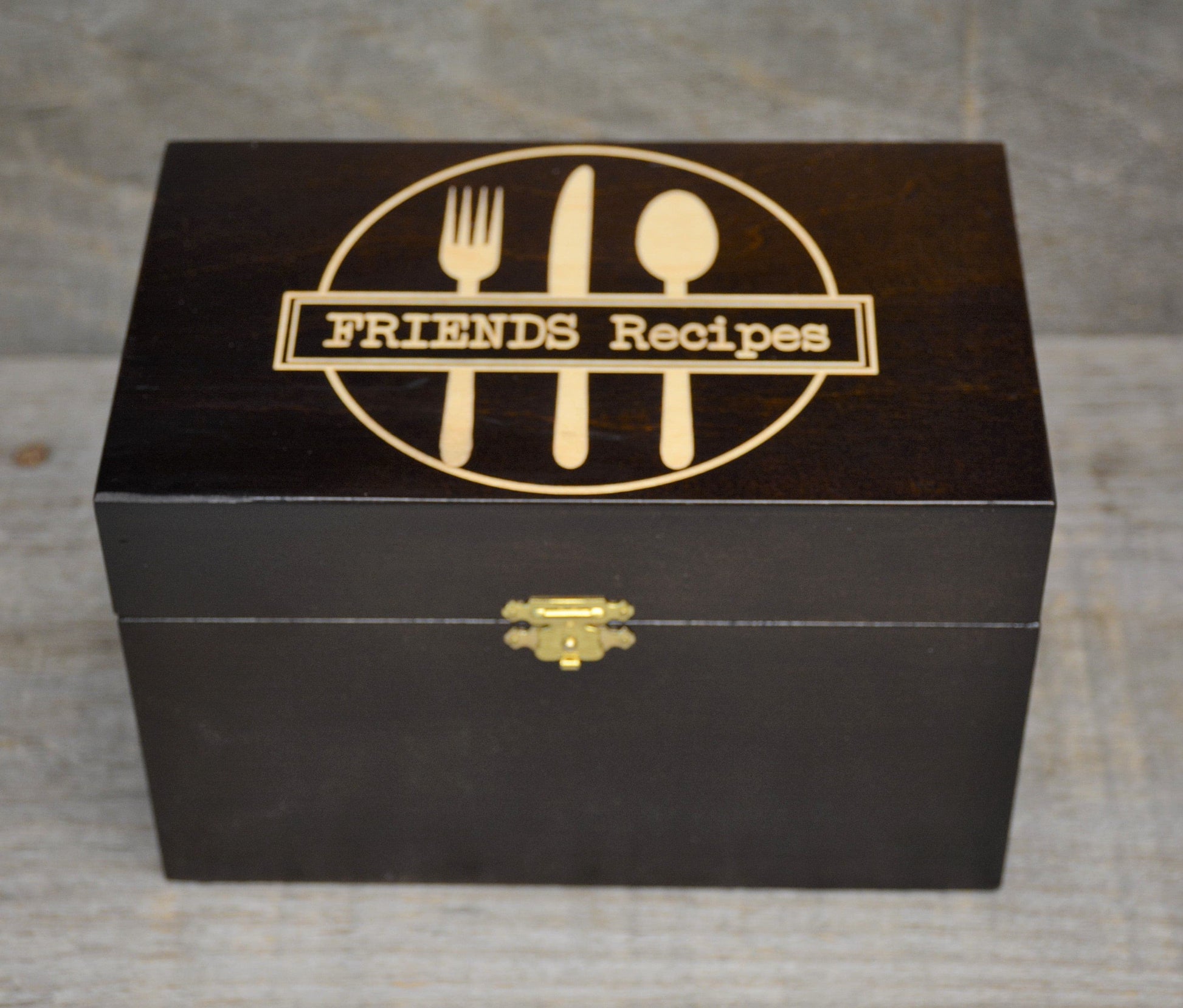 Recipe Box - Utensils Design.