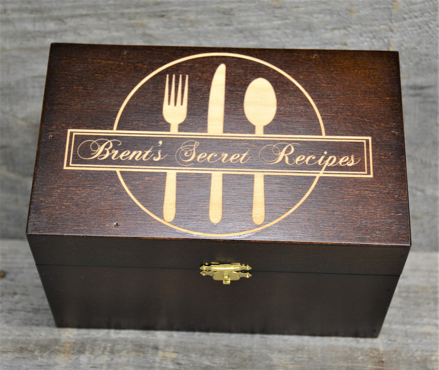 Recipe Box - Utensils Design.