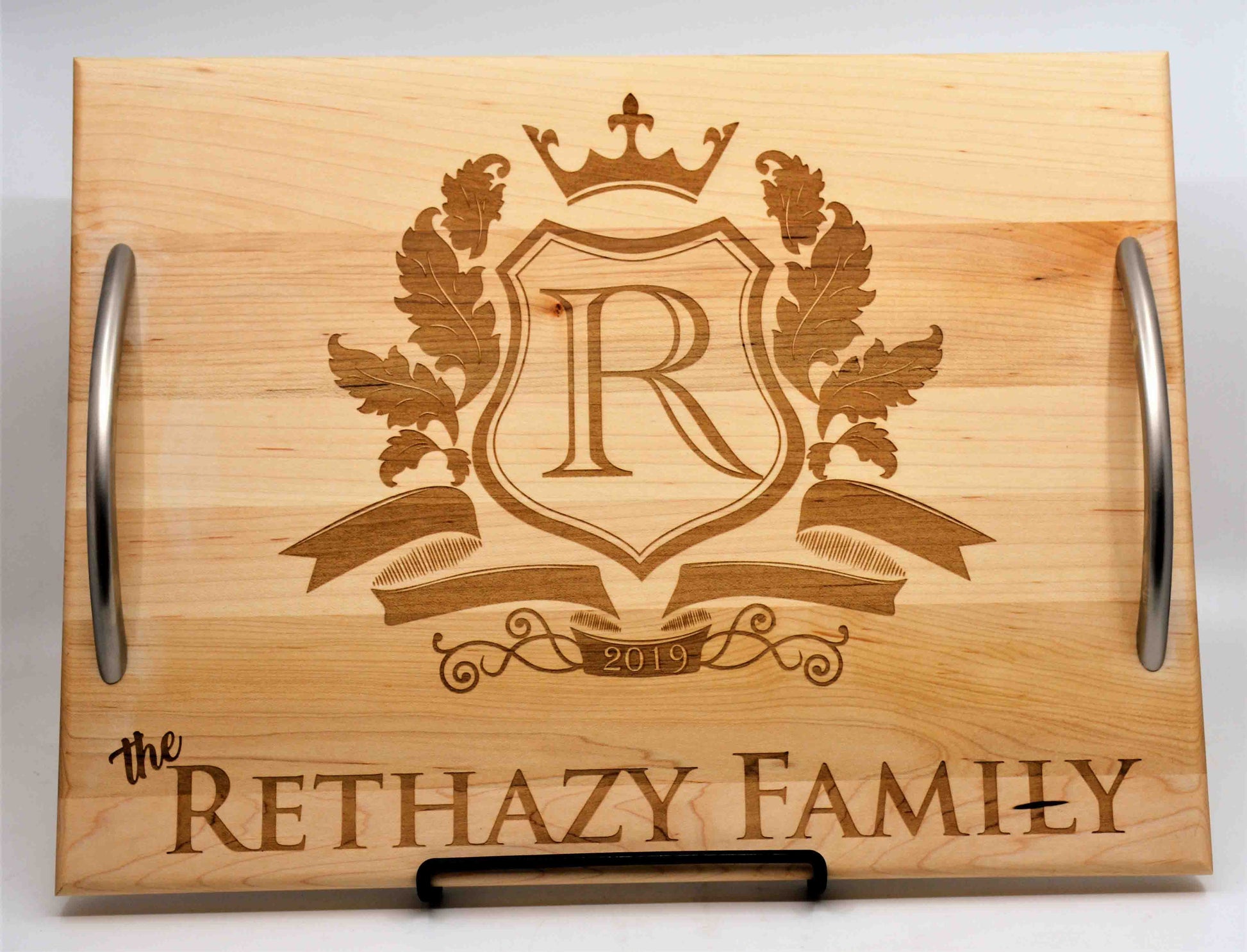 Solid Wood Serving Trays - Your Custom Design.