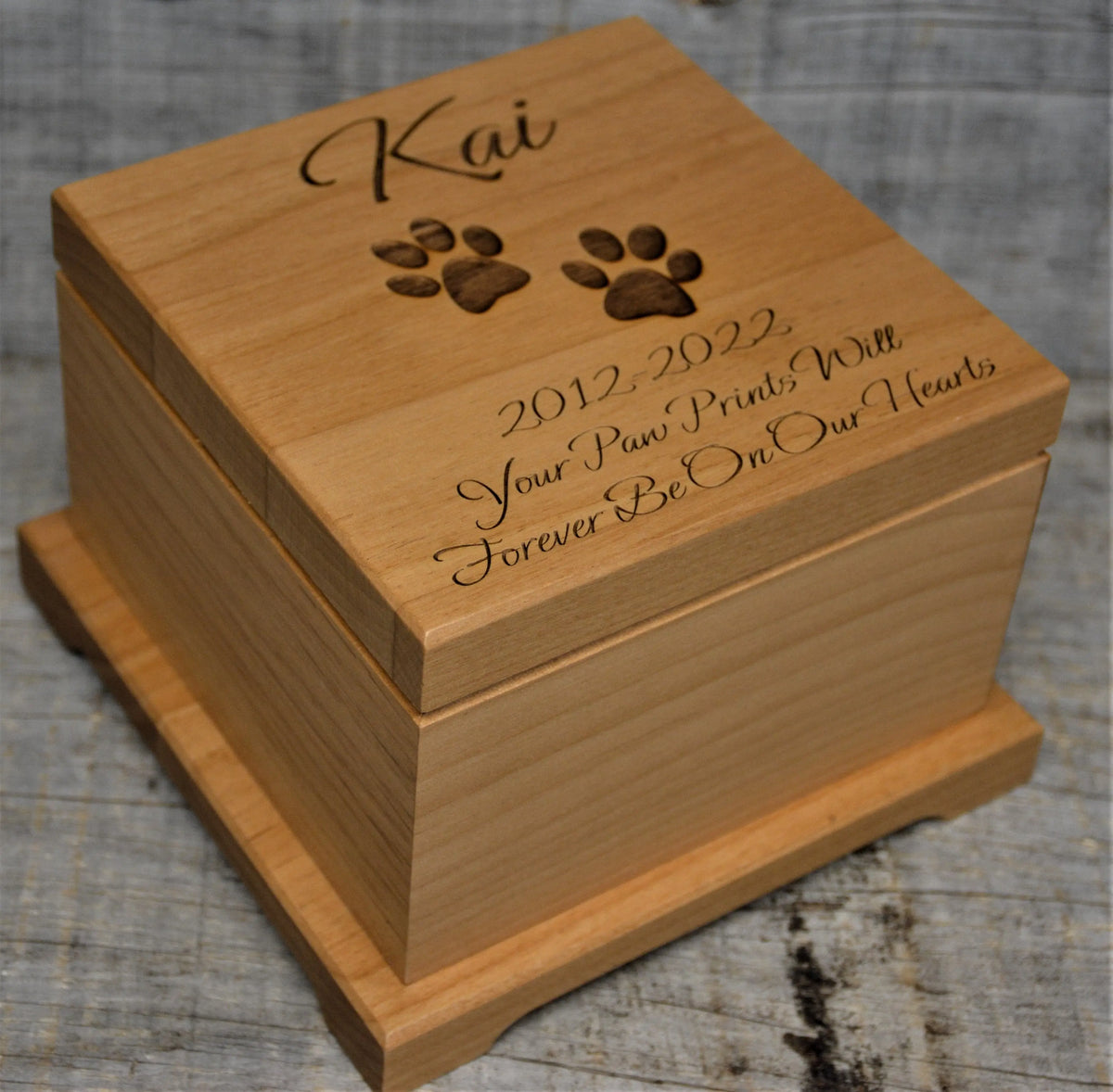 Pet Funeral Urns.