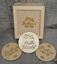 Baby's first year Milestones.