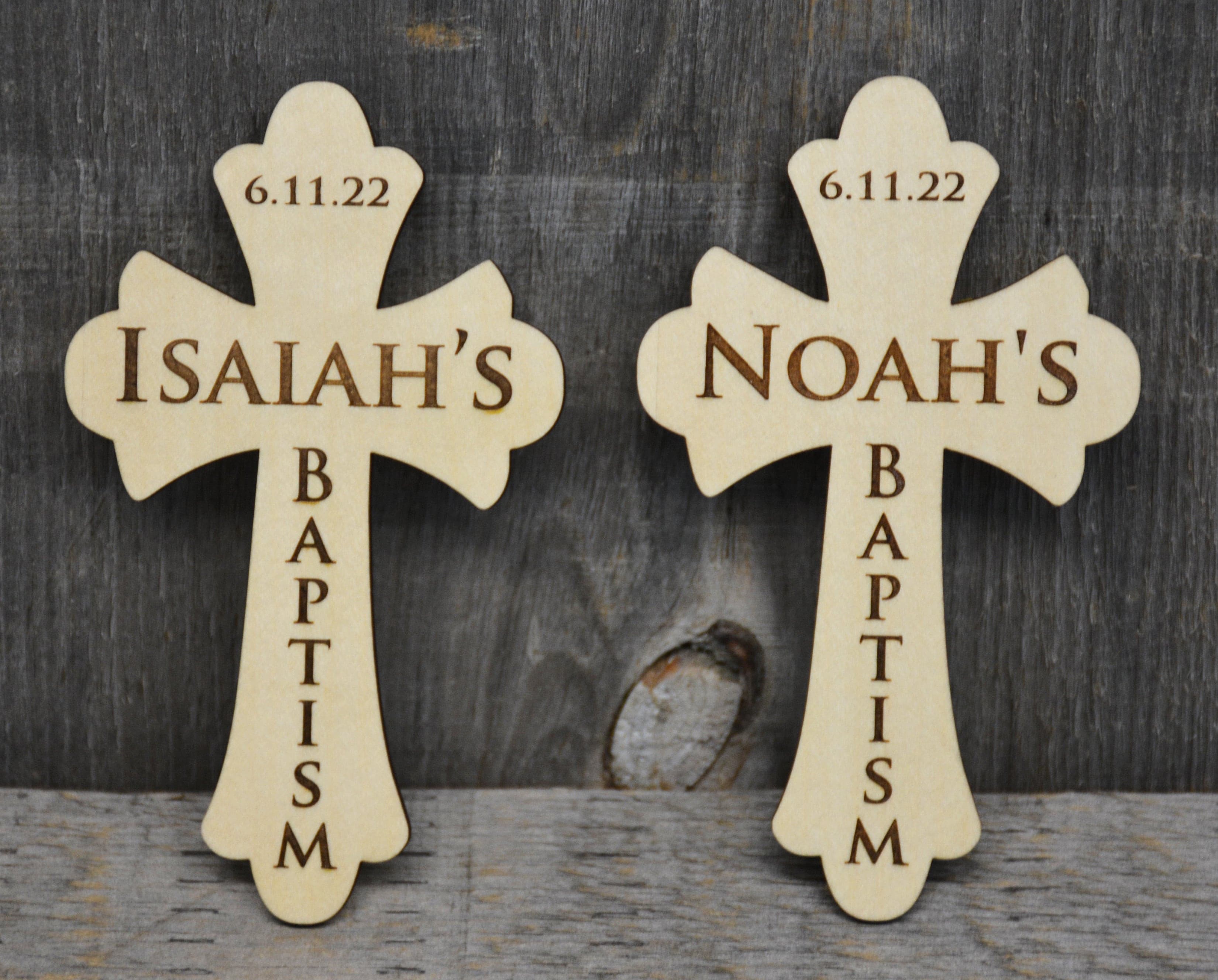 Baptism/Christening Custom Crosses.