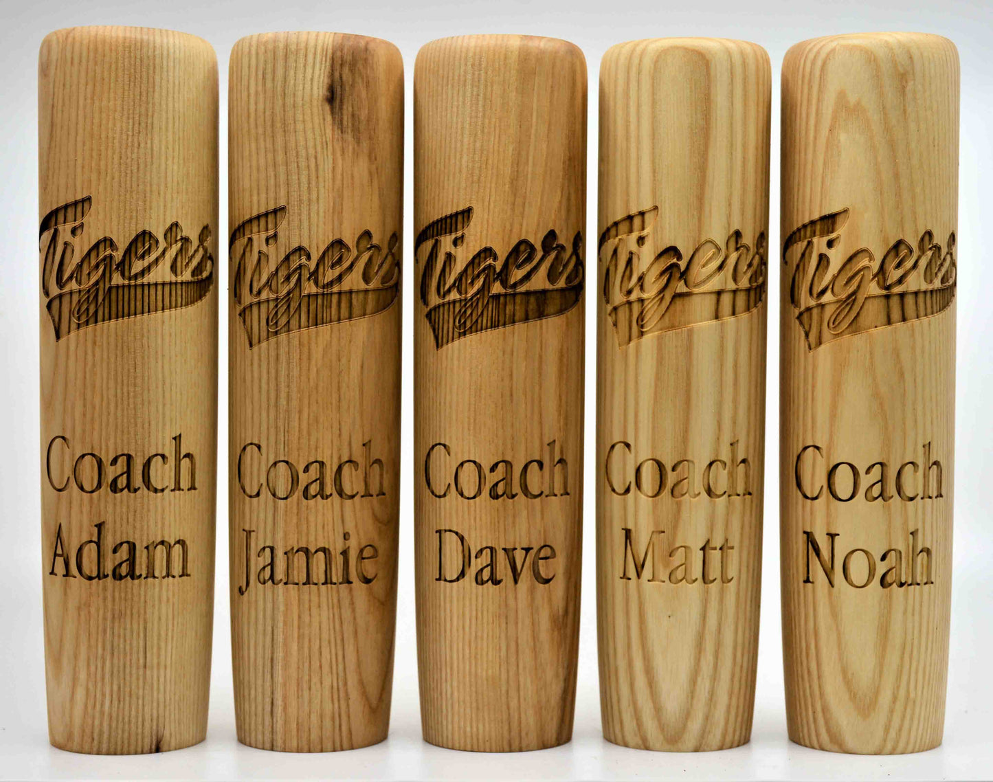 Baseball Bat Mugs - Custom Engraved 12oz.