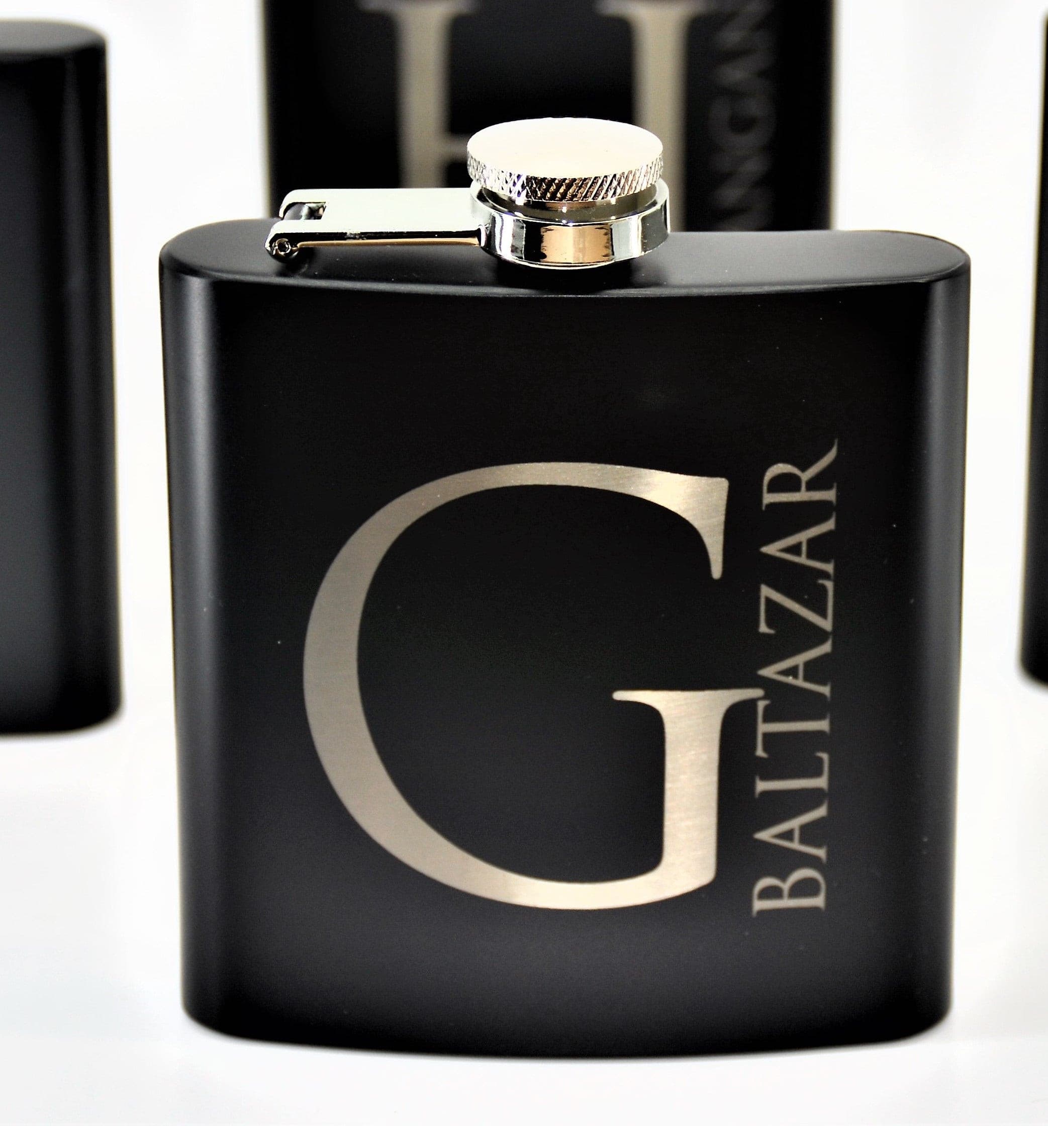 Groomsman Box/Flask Giftsets - Design 10.