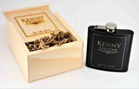 Custom Engraved Flask Design 37.