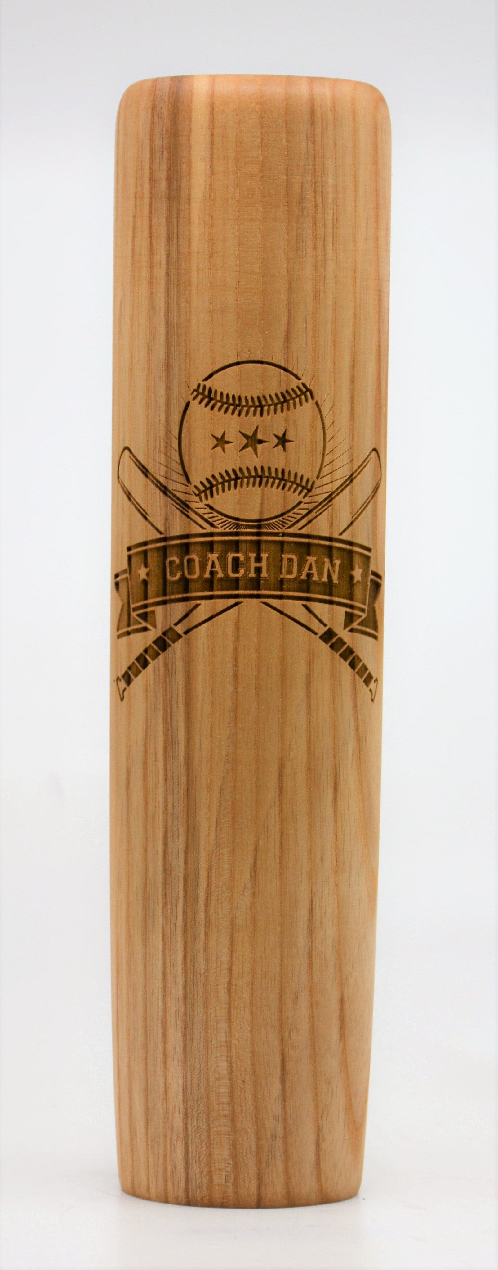 Baseball Bat Mugs - Custom Engraved 12oz.