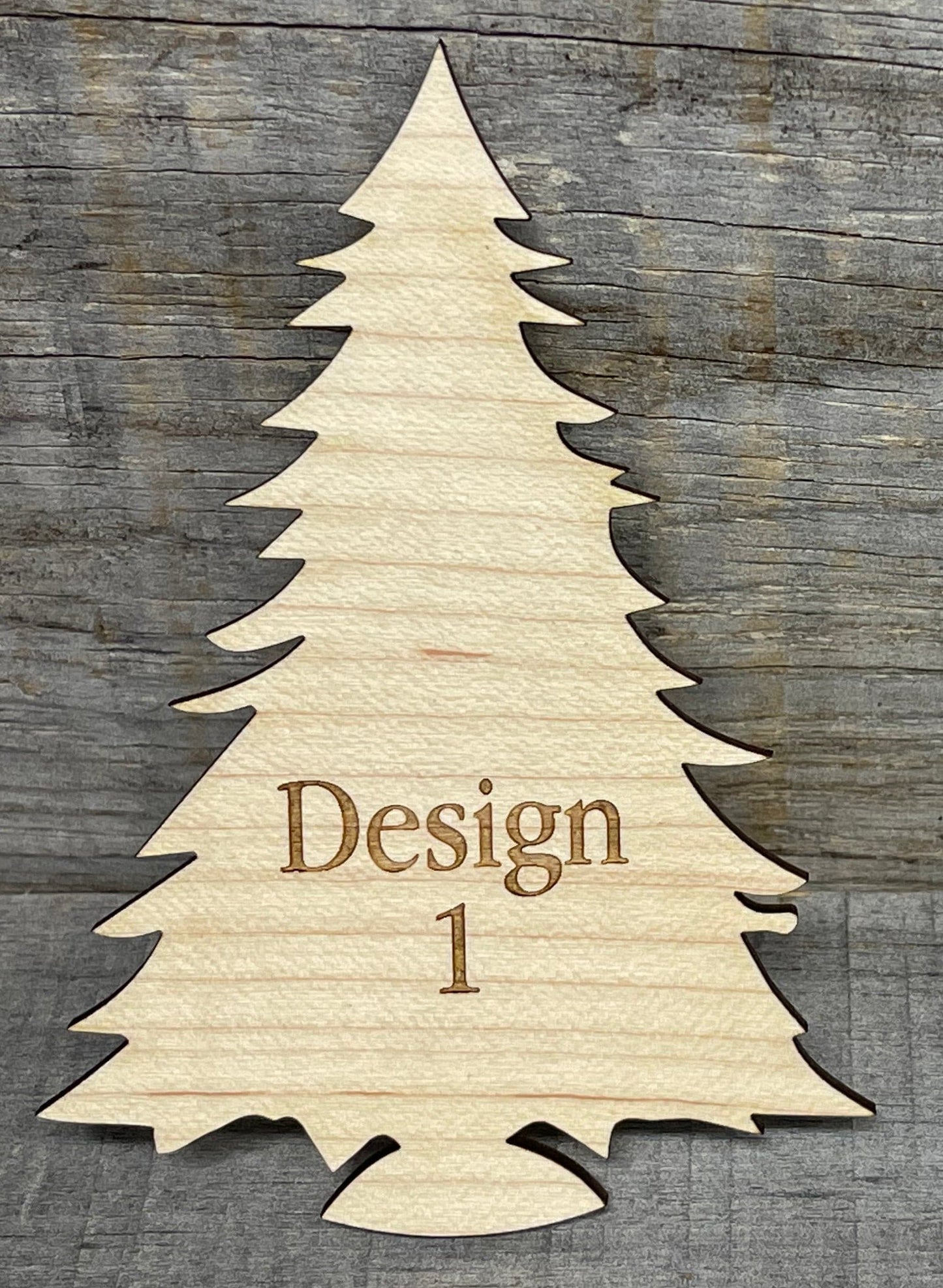 Christmas Tree Blanks - set of 3.