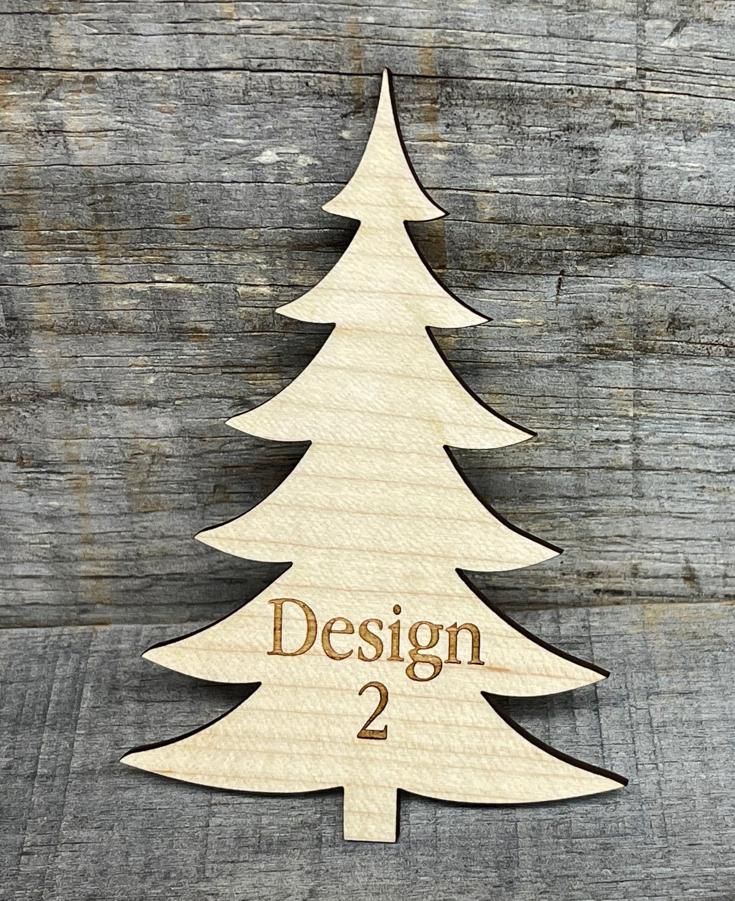 Christmas Tree Blanks - set of 3.