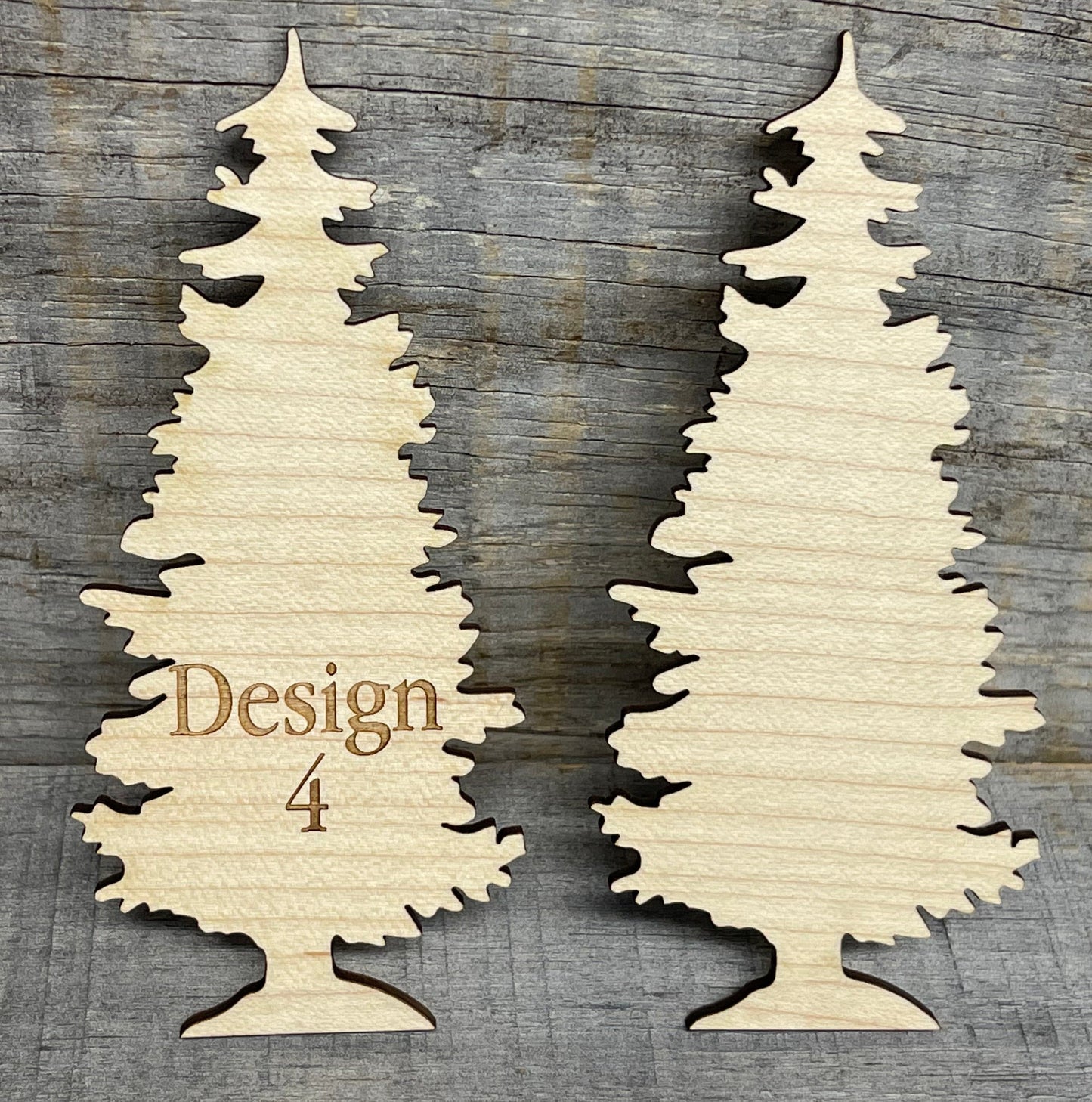 Christmas Tree Blanks - set of 3.