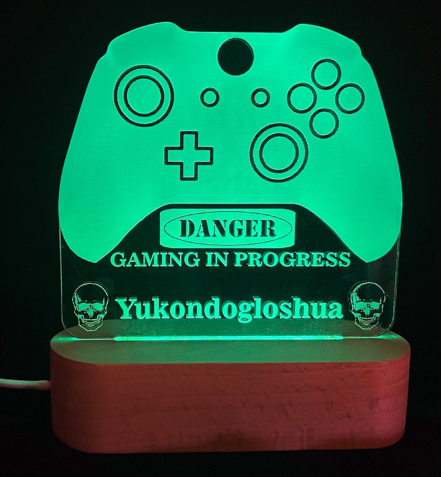 Gamer LED Sign - 7 Colours.