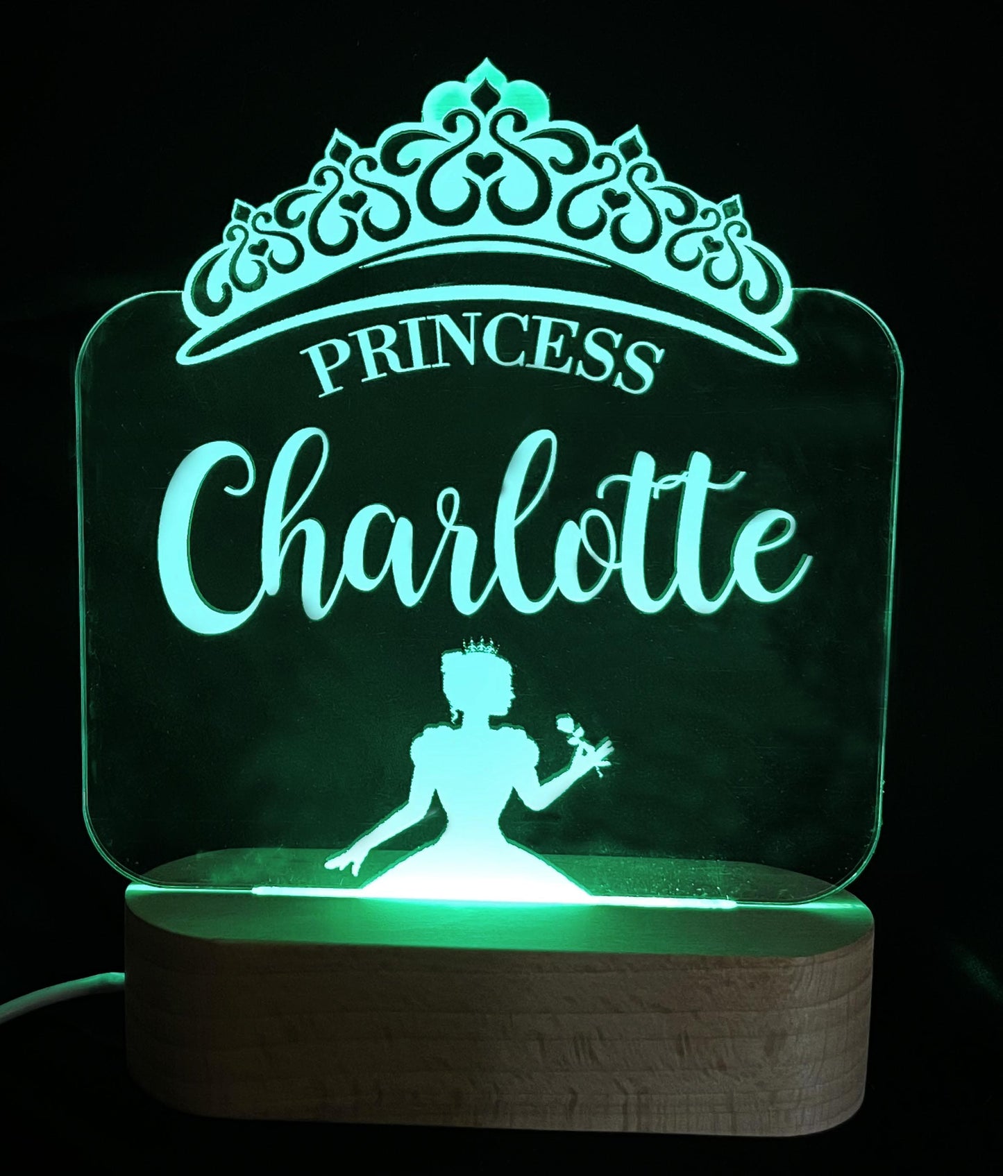 Princess Night Light - 7 Colours.