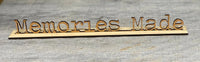 3D Laser Cut Head Table/Desk Name Plates.
