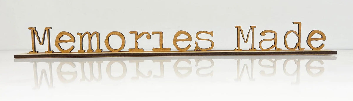 3D Laser Cut Head Table/Desk Name Plates.