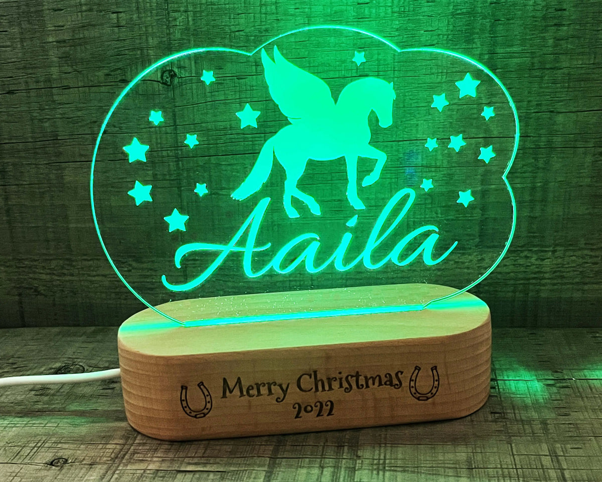 Pegasus Night Light - 7 Colours.
