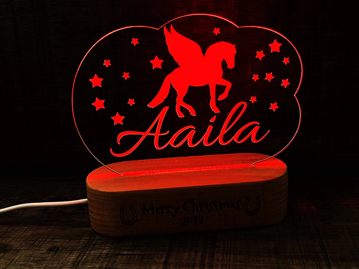 Pegasus Night Light - 7 Colours.
