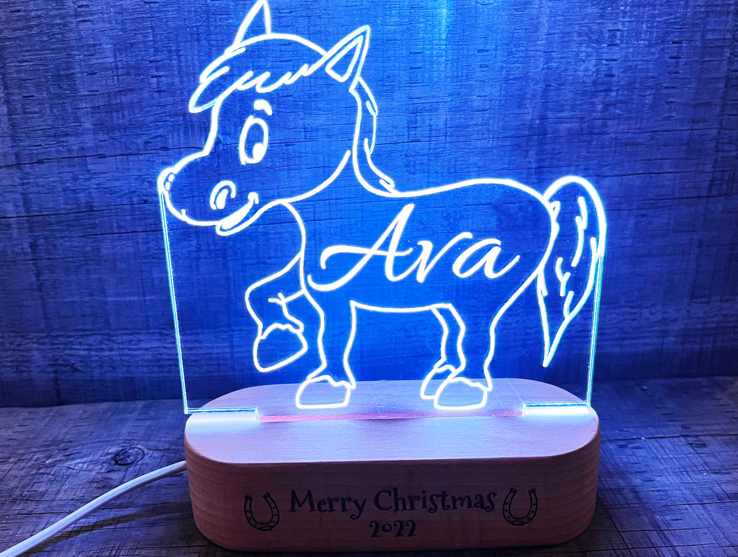 Pony Night Light - 7 Colours.