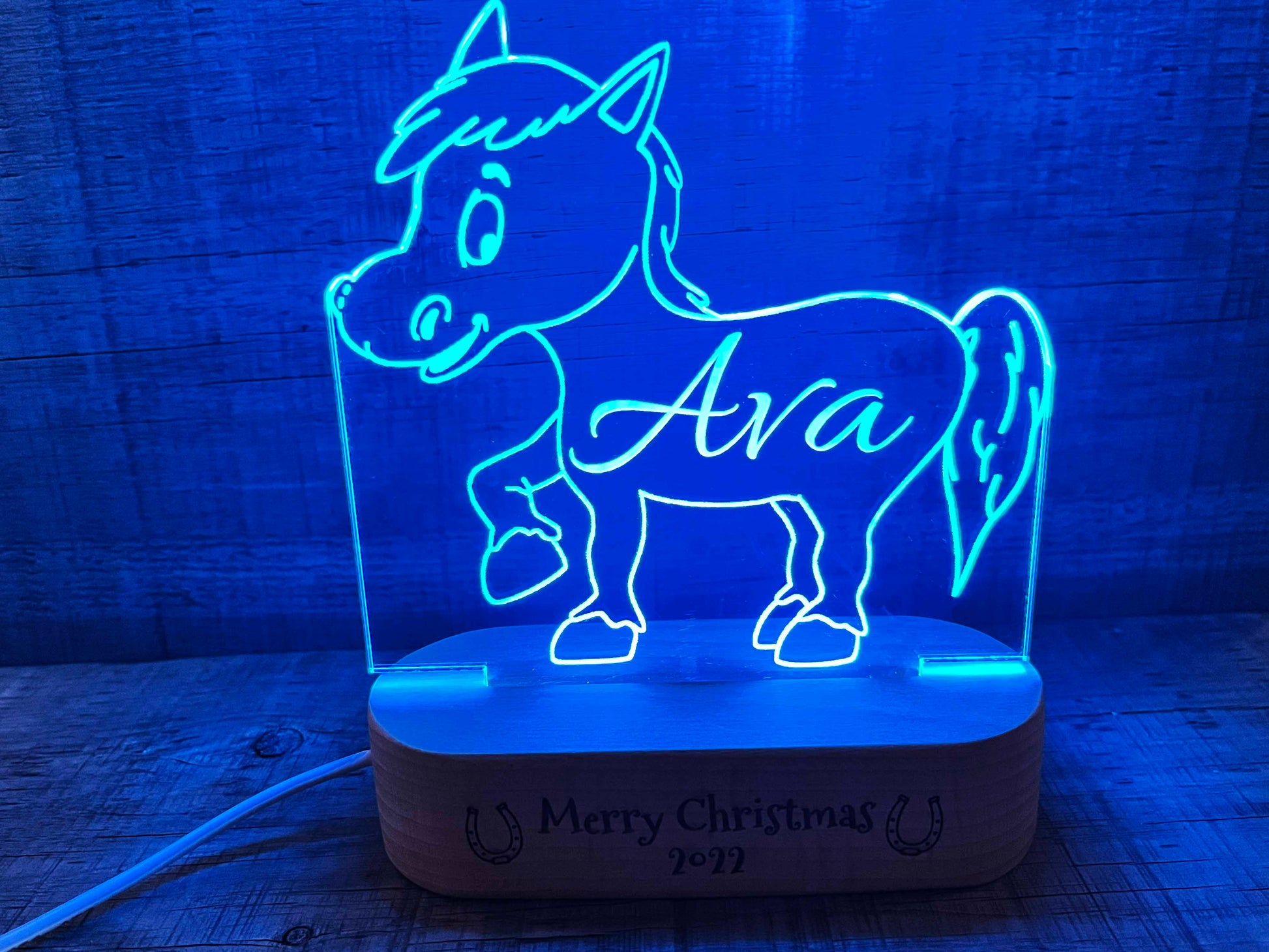 Pony Night Light - 7 Colours.