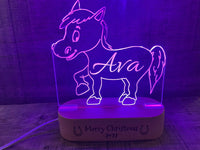 Pony Night Light - 7 Colours.
