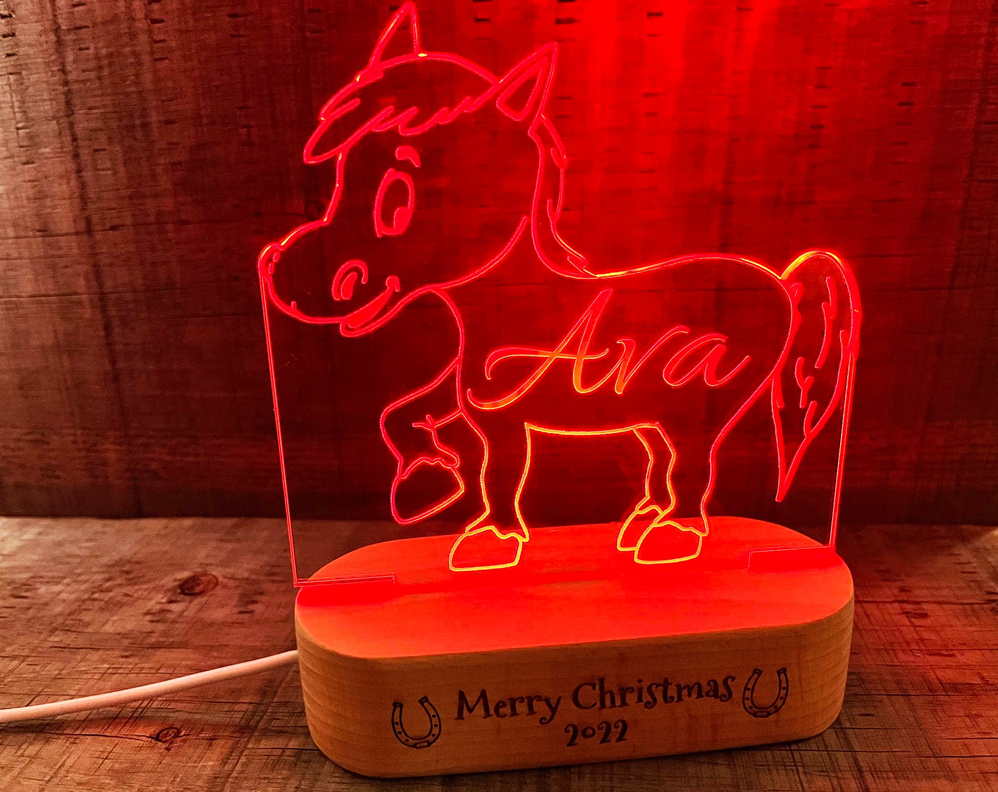 Pony Night Light - 7 Colours.