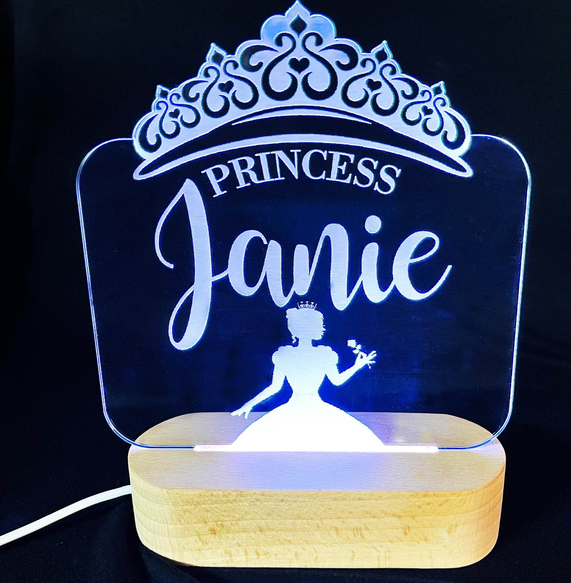 Princess Night Light - 7 Colours.