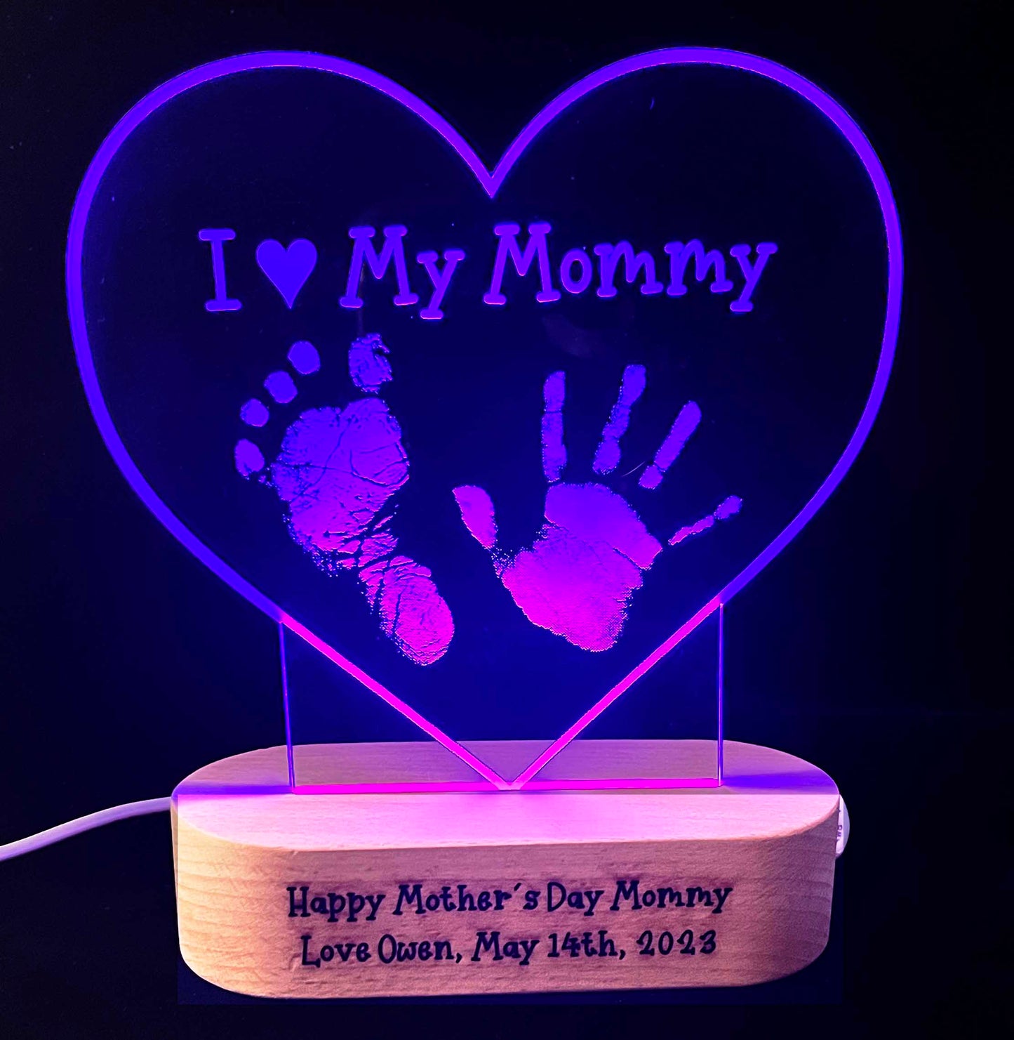 I Love My Mommy Light Sign - 7 Colours.