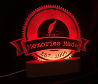 Custom Logo, Text and/or Graphic LED Light Sign - 7 Colours - Memories Made Custom