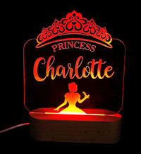 Princess Night Light - 7 Colours.