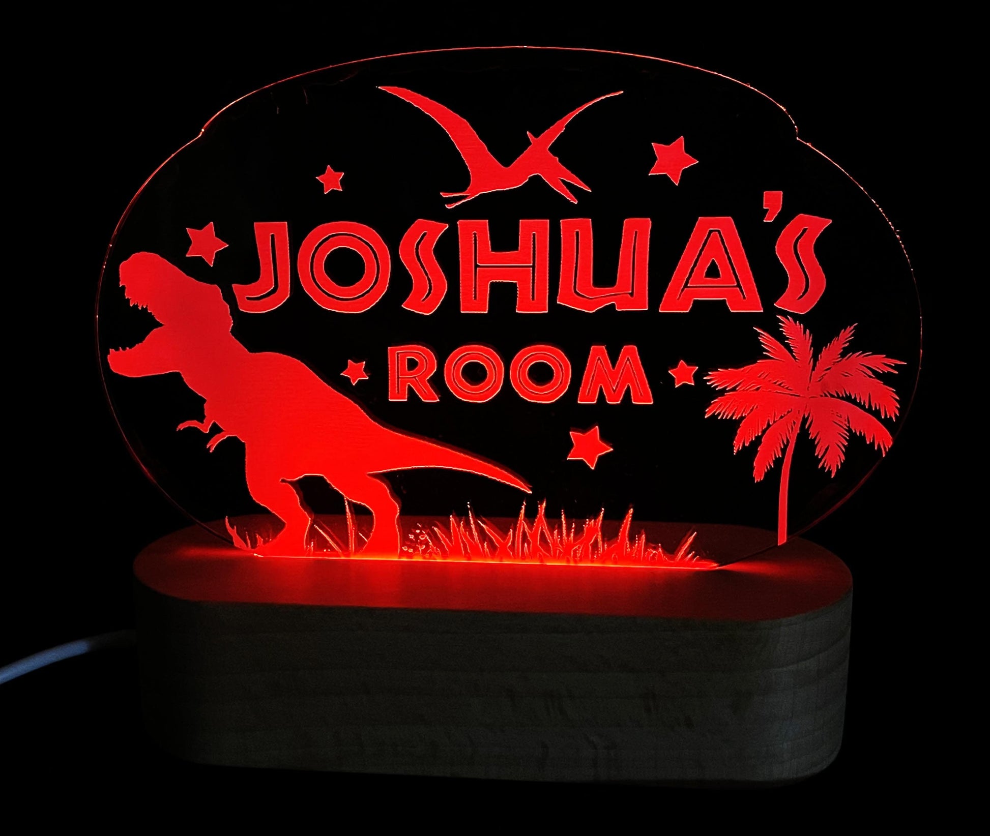 Dinosaur Night Light - 7 Colours.