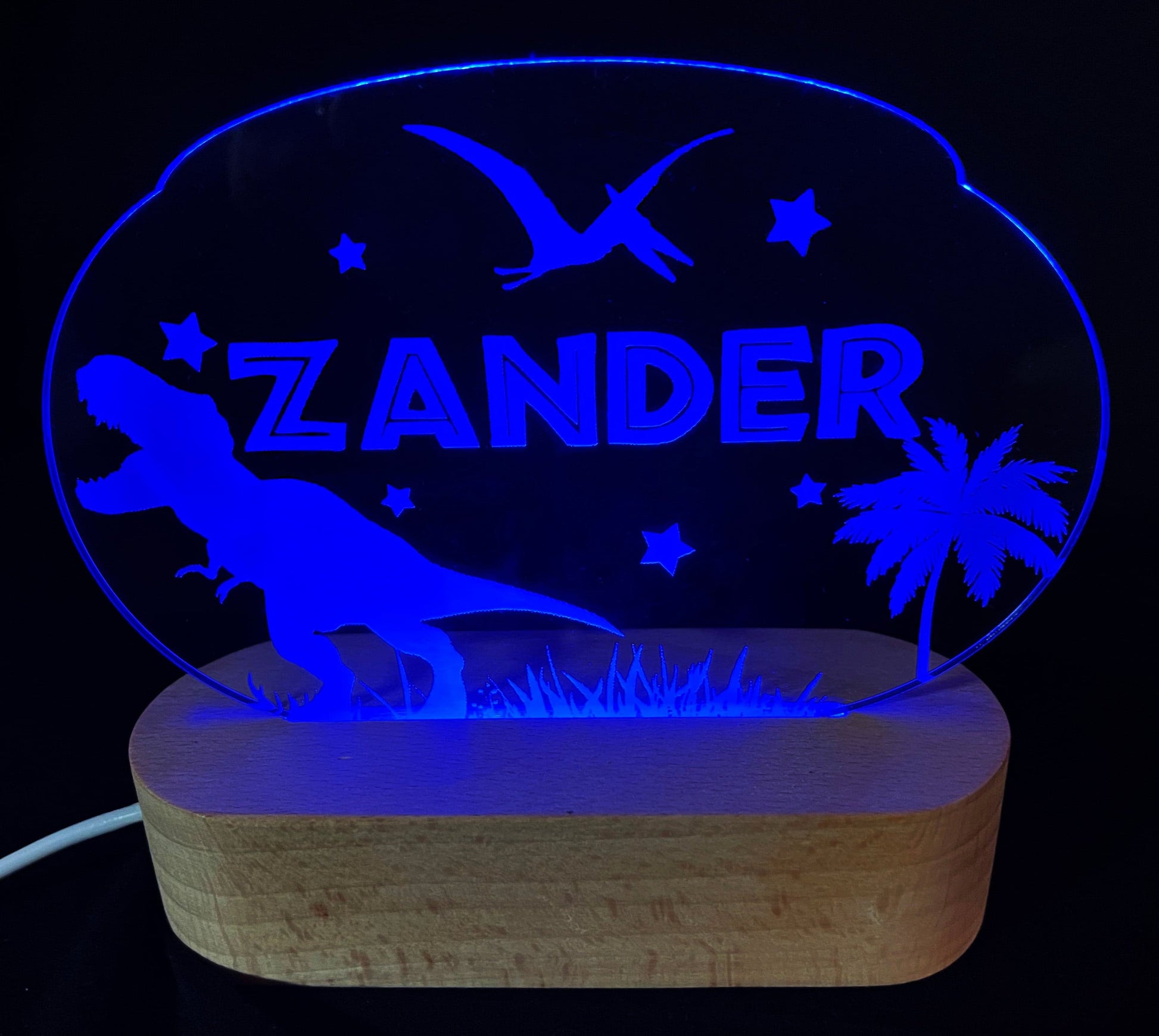 Dinosaur Night Light - 7 Colours.