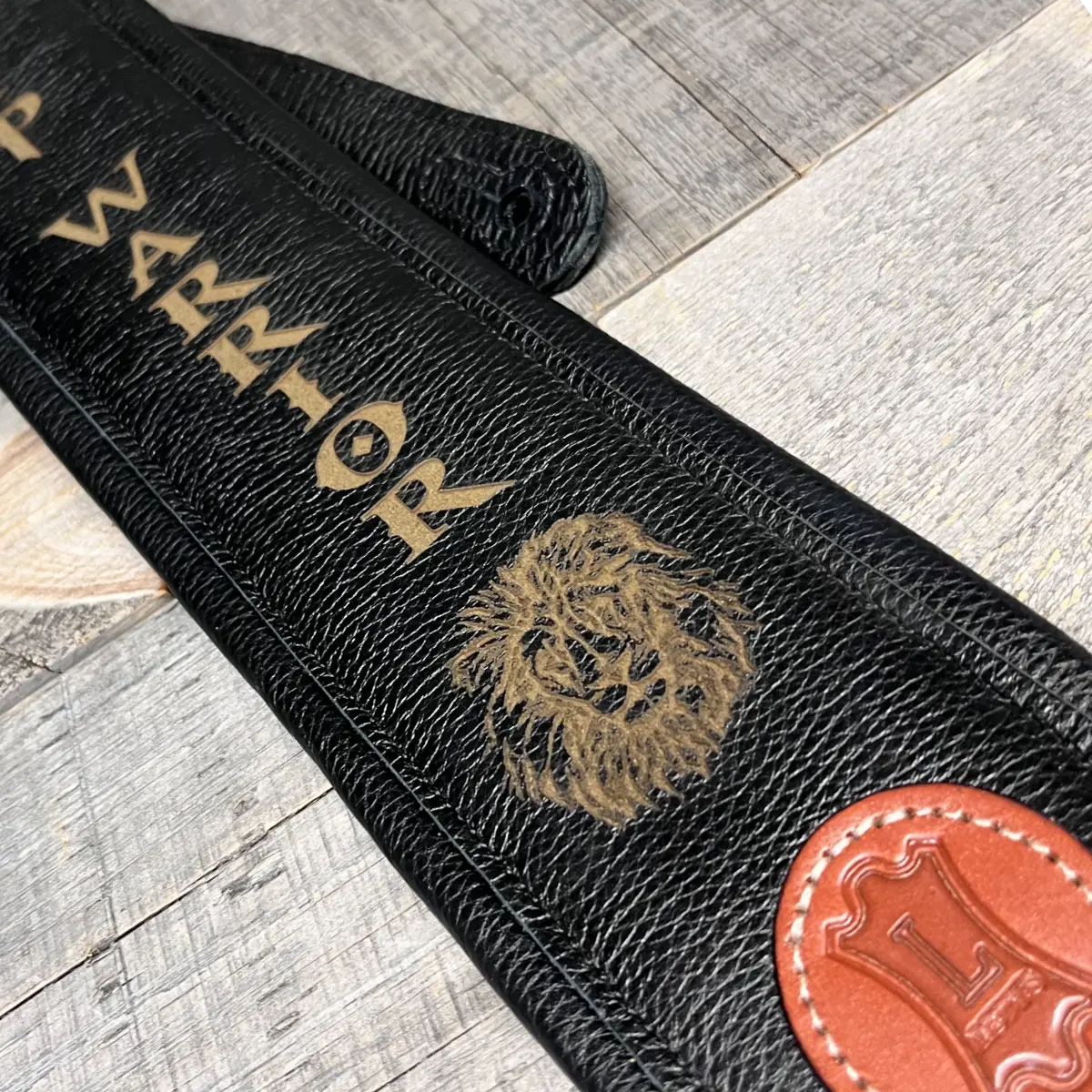 Carving Leather Guitar/Bass Straps Memories Made Custom
