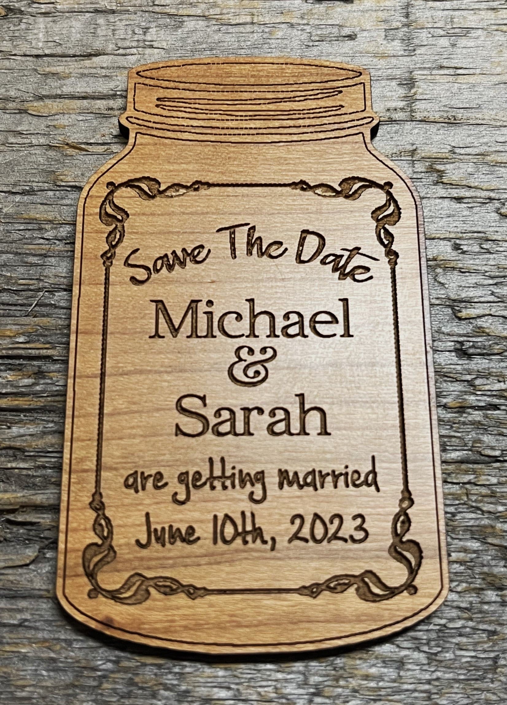 Save the Date Fridge Magnets.