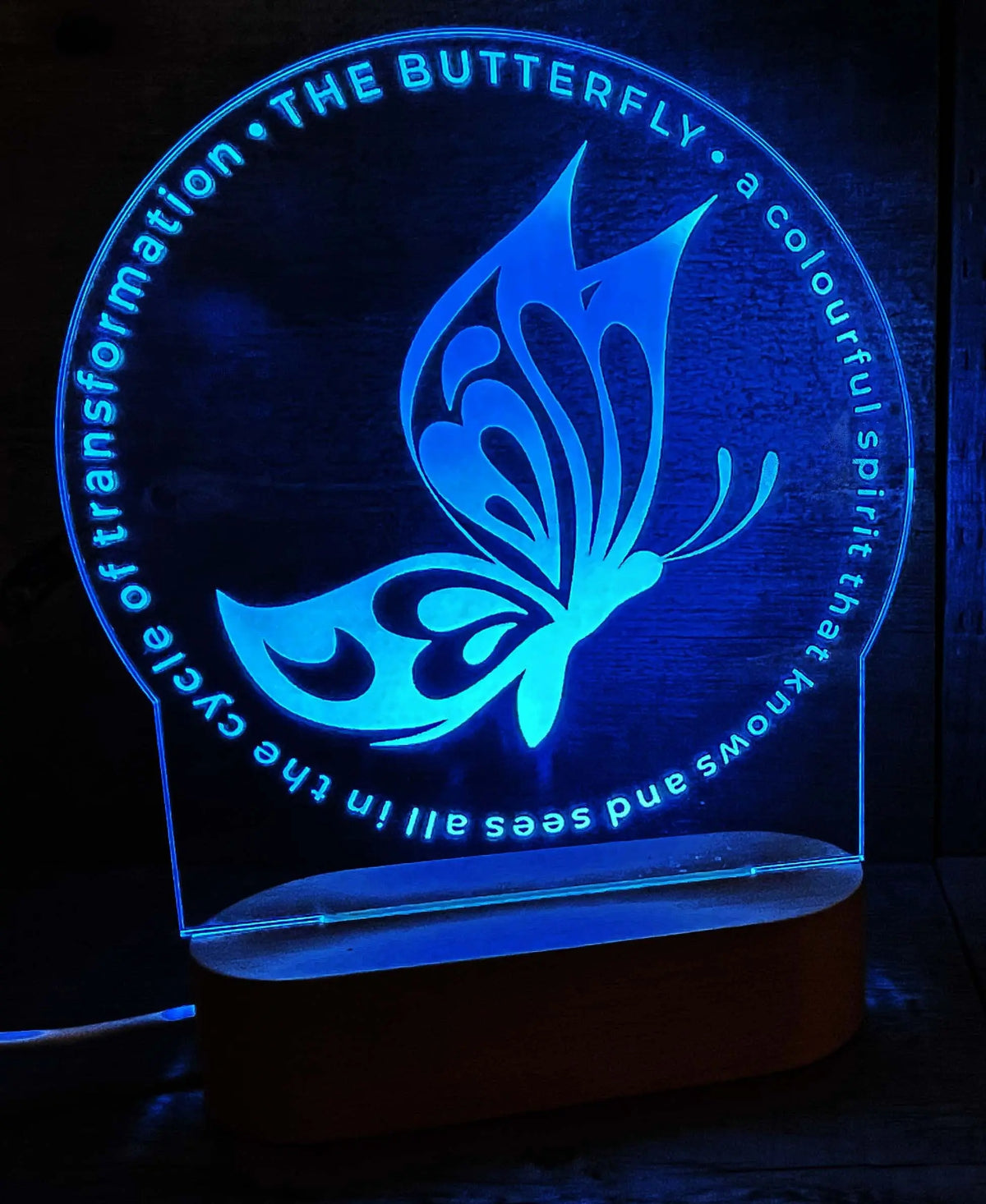 Custom Logo, Text and/or Graphic LED Light Sign - 7 Colours - Memories Made Custom