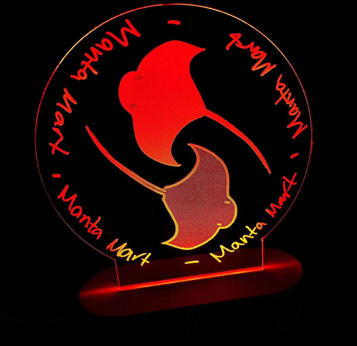 Custom Logo, Text and/or Graphic LED Light Sign - 7 Colours - Memories Made Custom