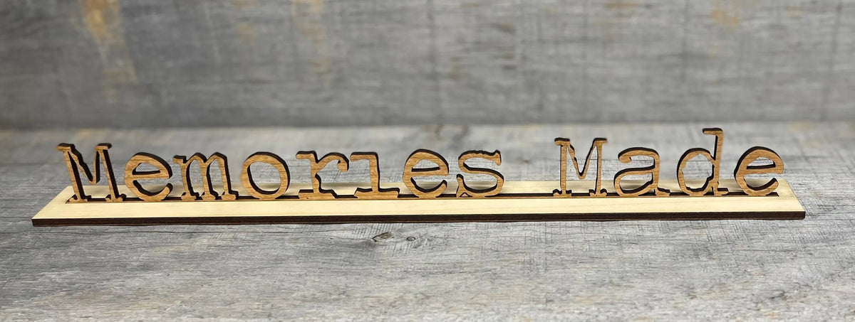 3D Laser Cut Head Table/Desk Name Plates.