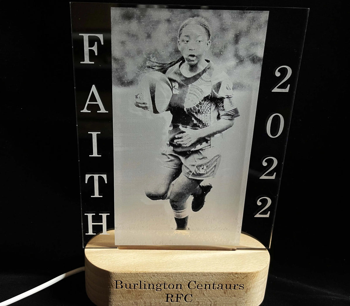 Photo Engraved Light Lamp - 7 Colours.