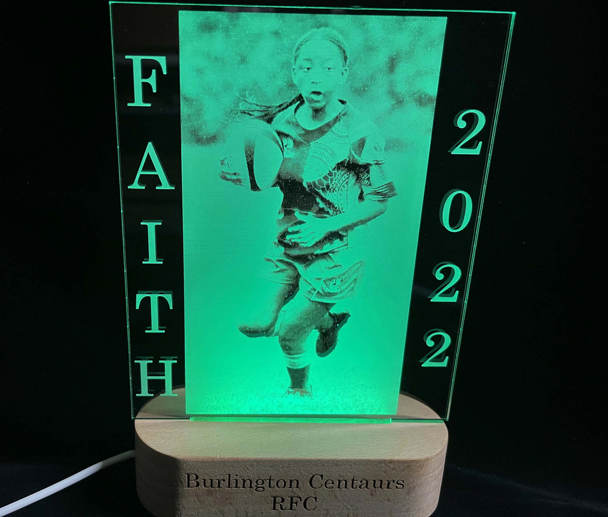 Photo Engraved Light Lamp - 7 Colours.