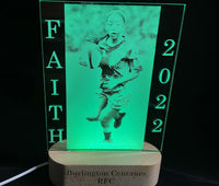 Photo Engraved Light Lamp - 7 Colours.