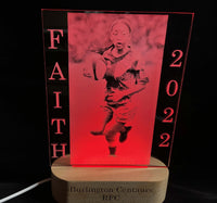 Photo Engraved Light Lamp - 7 Colours.
