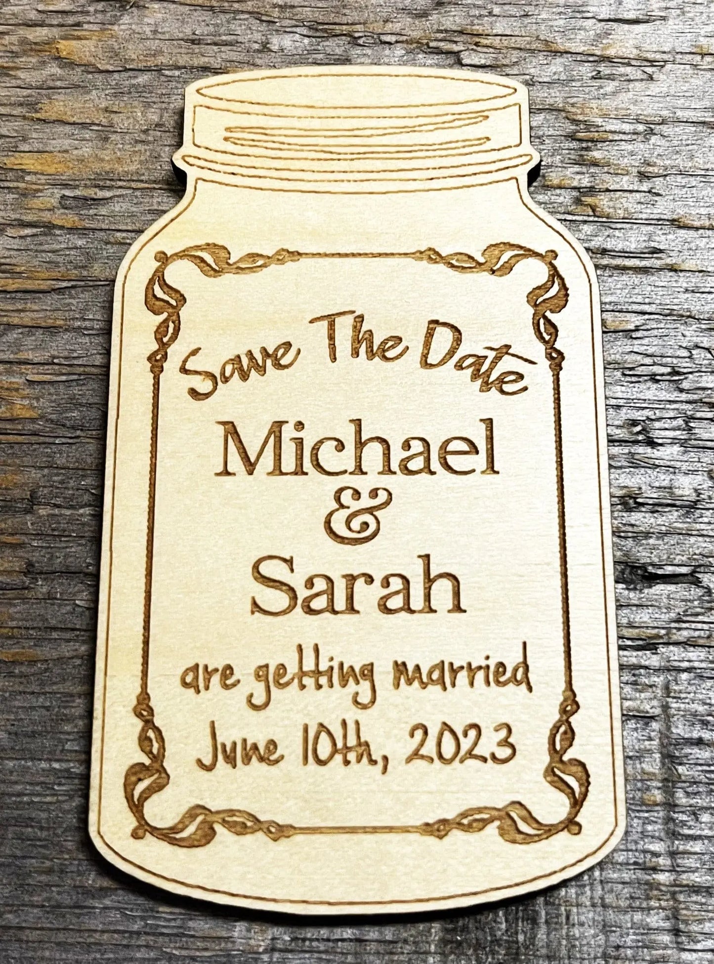 Save the Date Fridge Magnets.