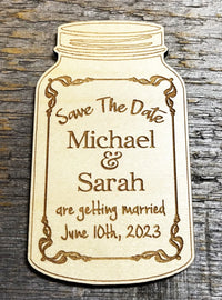 Save the Date Fridge Magnets.